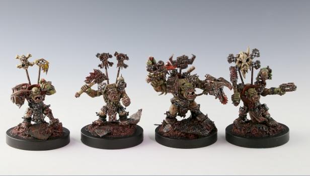 ORK NOBZ MOB. (ala PAPA DRAGONSREACH) by BloodASmedium