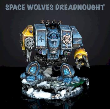 space wolves dreadnought by Delius