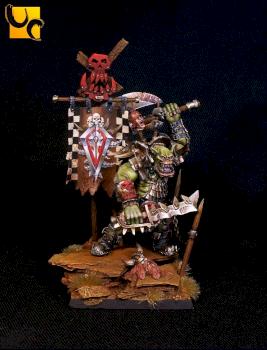 Orc Warboss by UnlimitedColours