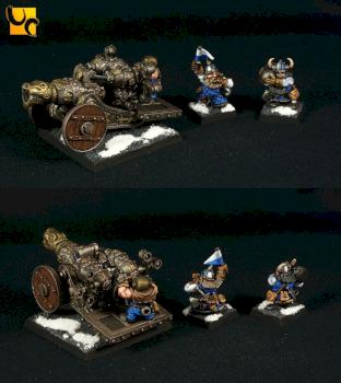 Dwarf Flame Cannon by UnlimitedColours
