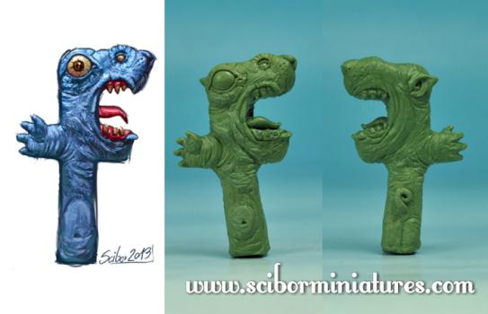 Facebook Monster by Scibor
