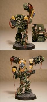 Space Marine Captain (25th Anniversary Edition) Raptor Chapter by Treveron
