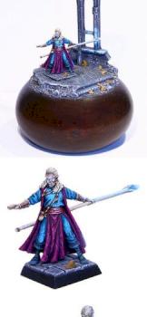 High Elf mage from Mordheim by Galharen