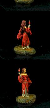 George R.R. Martin - Melisandre, priestess of R'hllor by patttttry85