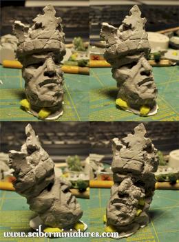 Terrain work in progress by Scibor