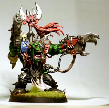 Ork Warboss by UltraBlueMarine
