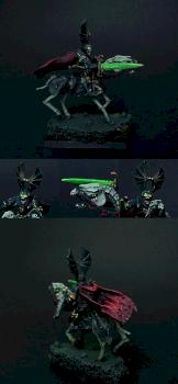 Wight King on skeletal steed by blazter