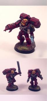 Blood Angels Assault Squad by TKNY