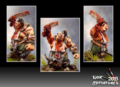 Ogre Kingdoms Slaughtermaster / Butcher by Nor