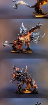 Warriors of Chaos Slaughterbrute / Mutalith Vortex Beast by thestudyofshadow