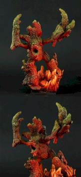 Treeman in fire by rene