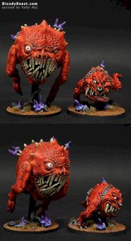Huge Mangler Squig Conversion from Arachnarok Spider Comparison by BloodyBeast.com