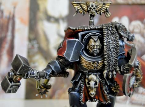 Space Wolf Terminator by Skribblin Ork