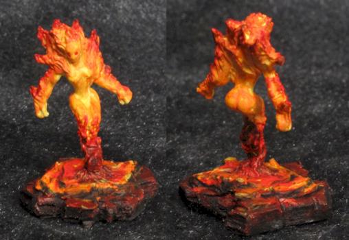Fire Elemental (small) by theleast