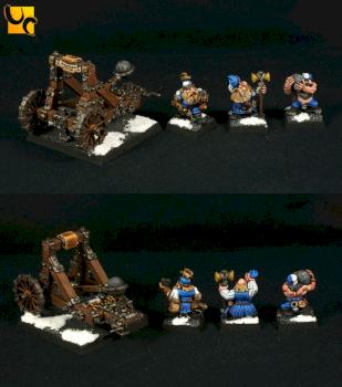 Dwarf Grudge Thrower by UnlimitedColours