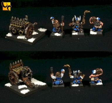 Dwarf Organ Gun by UnlimitedColours