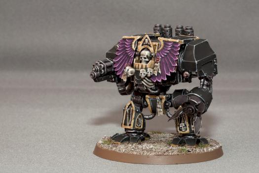Mortifactors Chaplain FW dreadnought by Skribblin Ork
