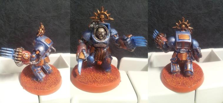 Warhammer 40000 space marines terminator armor by yann54280