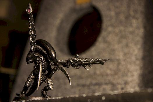 Tyranid warrior by Jawsofhana
