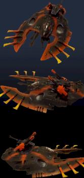 Eldar Wave Serpent by MrZurinstein