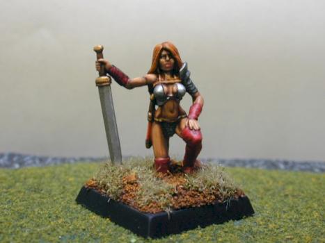 Female Barbarian by striker8