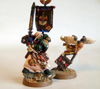 ezkiel archiviste dark angel avec familier by PATOUZE