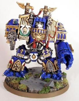 Ultramarines Venerable Dreadnought by FIGURAOBSCURA