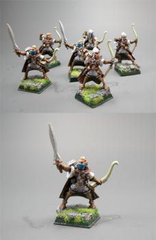high elf shadow warrior unit by Resisto