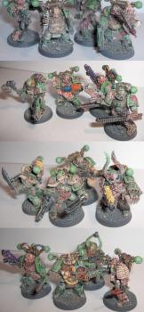 Death Guard Chaos space marines by Matyilinko
