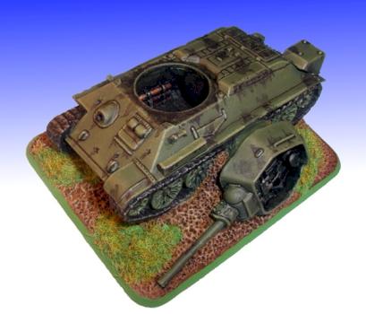 Destroyed Soviet T-34 objective (15mm) by LeiferAxe