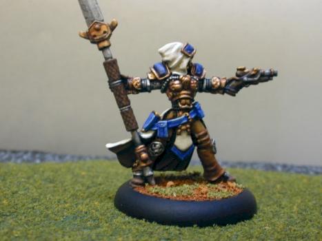Cygnar Captain Victoria Haley by striker8