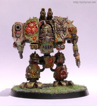 Death Guard Dreadnought by unklean