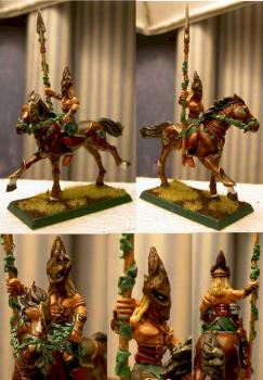 Wood Elf Wild Rider Conversion by Singaliel