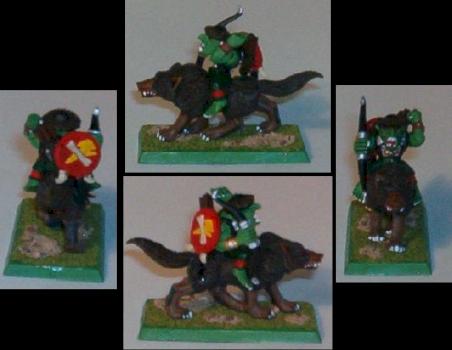 goblin wolf rider by lajoseph