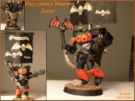 Halloween Marines _ Chapelain jumpy by chapi 73