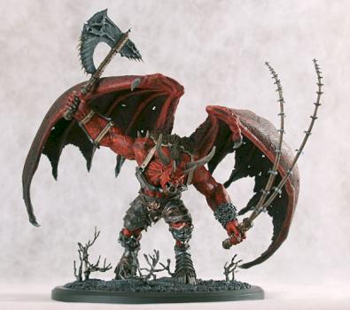 The Greater Daemon of Khorne by Old Dwarf