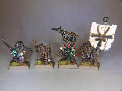 Skaven Command Group by p stout