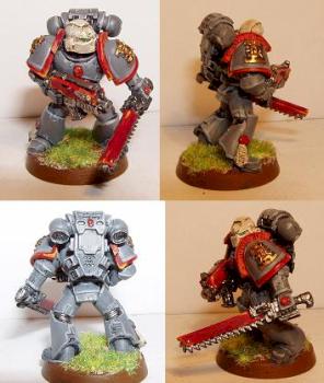 Emperors Fists Space Marine by fraggL