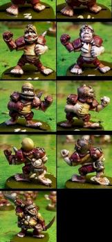 Bloodbowl Halfling Team by Celthulhu