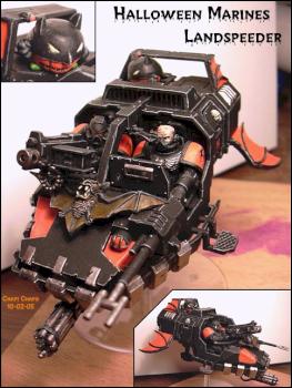 Halloween Marines _ Land Speeder by chapi 73