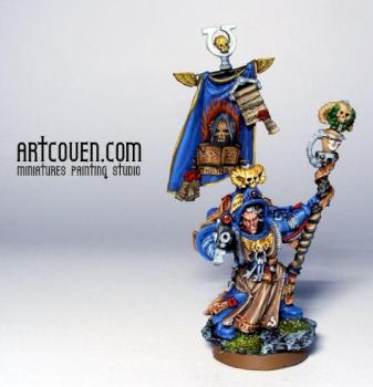 Chief Librarian Tigurius of the Ultramarines 1 by artcoven