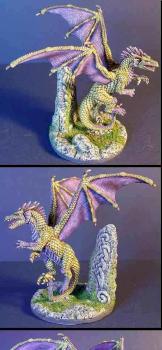 Amber Dragon by Celthulhu