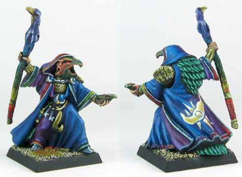 Chaos Lord of Tzeentch by golgfag