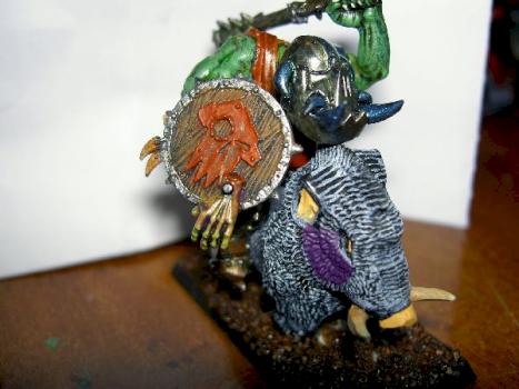 Ork Warboss/ Chempa by El Endro
