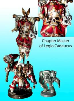 Chapter master of legio cadeucus by jinn