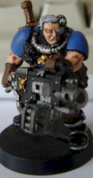 space marine scout with heavy bolter by InquistitorGraham