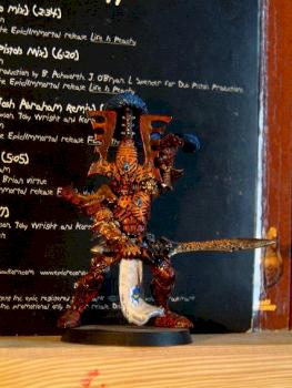 Eldar Avatar of Khaine by vulpecula