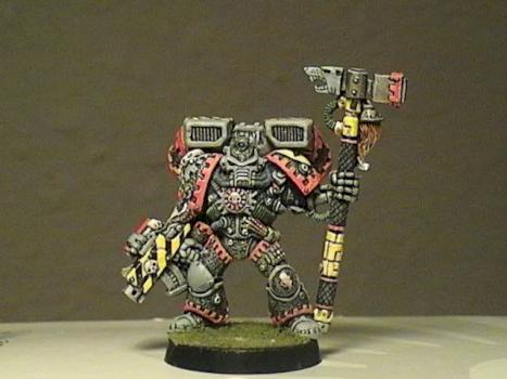 Space Wolf Iron Priest by unforgiven1977