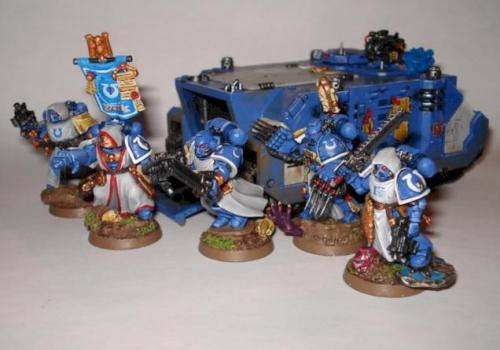 Vanguard Veterans Ultramarines by paintingknights