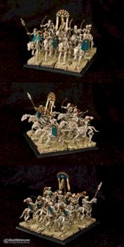 Tomb Kings Skeletons Horsemen by Lemartes